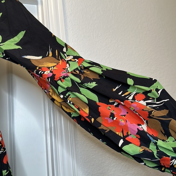 Women’s Catrina Dress size 8 in Navy and floral print Autumn Adeigbo - Picture 5 of 12